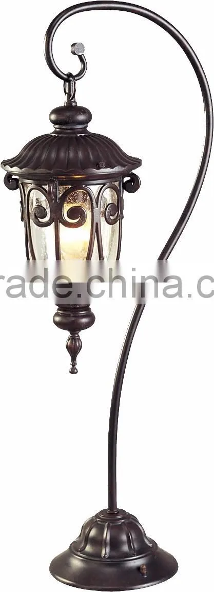 2016 new style Antique Aluminum Outdoor Standing Light Pole