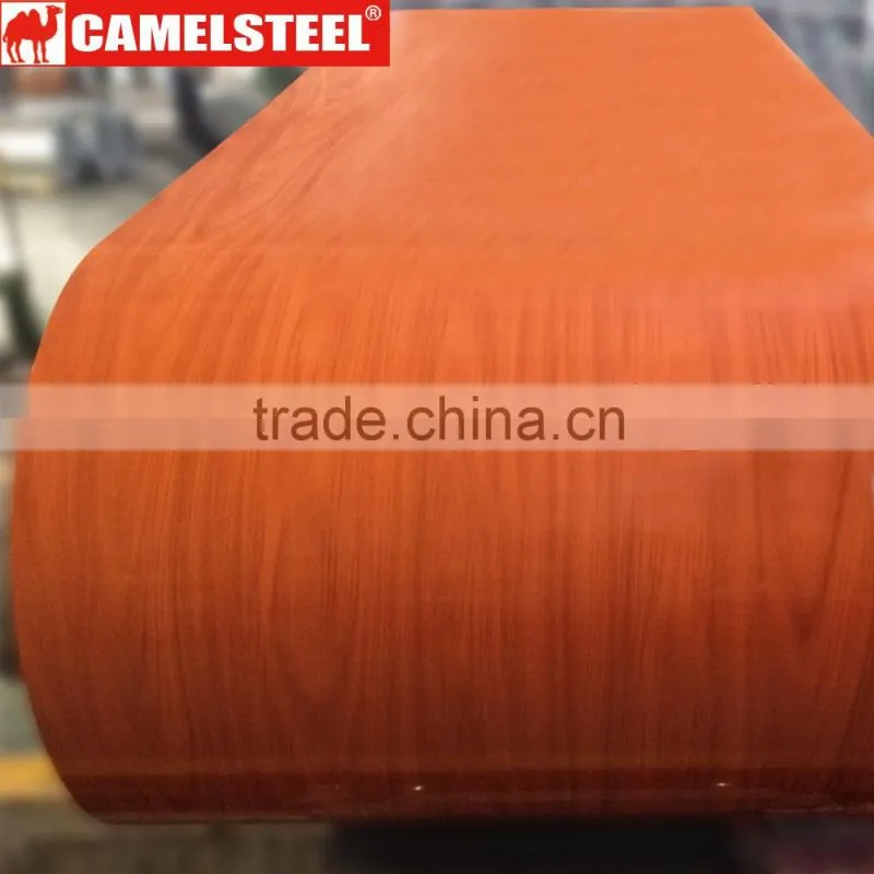 Decorative wood pattern steel coils ppgi/ppgl