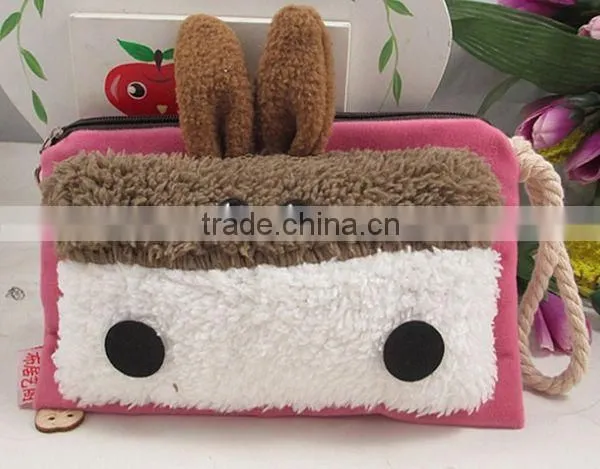 2014 Fashion Lovely Animal Silk Woman Coin Wallet Wholesale ZTCW-0004