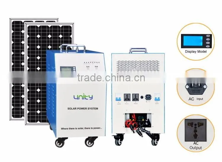 Complete Home Solar Power System Kit 200W Panel Solar Cell