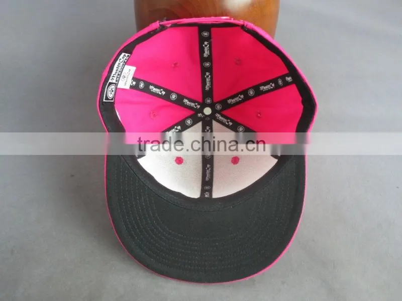 Customer 6- panel 3D Embroidered Snapback Hat