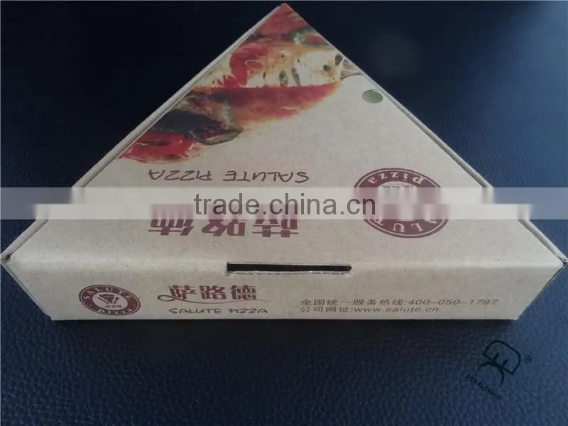 Factory price high quality corrugated E-flute paperboard pizza box