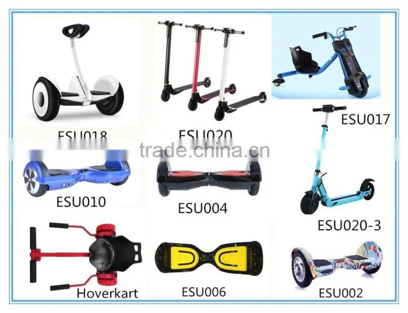 2016 HTOMT IO Electric Skate Scooter HoverBoard Self Balancing Scooter 2 Wheel Electric Standing Scooter Hover Board