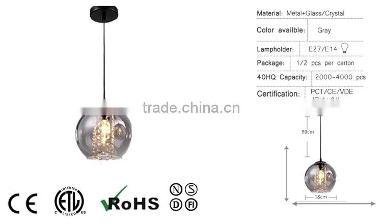 hanging office designs modern crystal pendant lamp