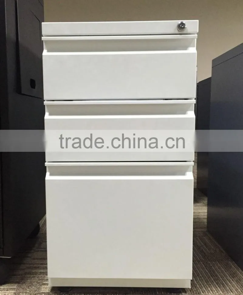 HOT SELLING THREE DRAWER FIXED STEEL CABINET