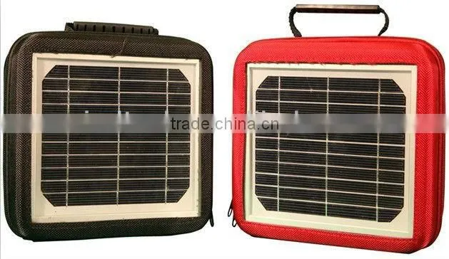 Hotselling Portable 3W solar lamp as mobile power bank