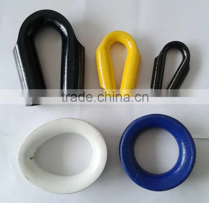 Wire rope round / tube thimble, electric wire thimble