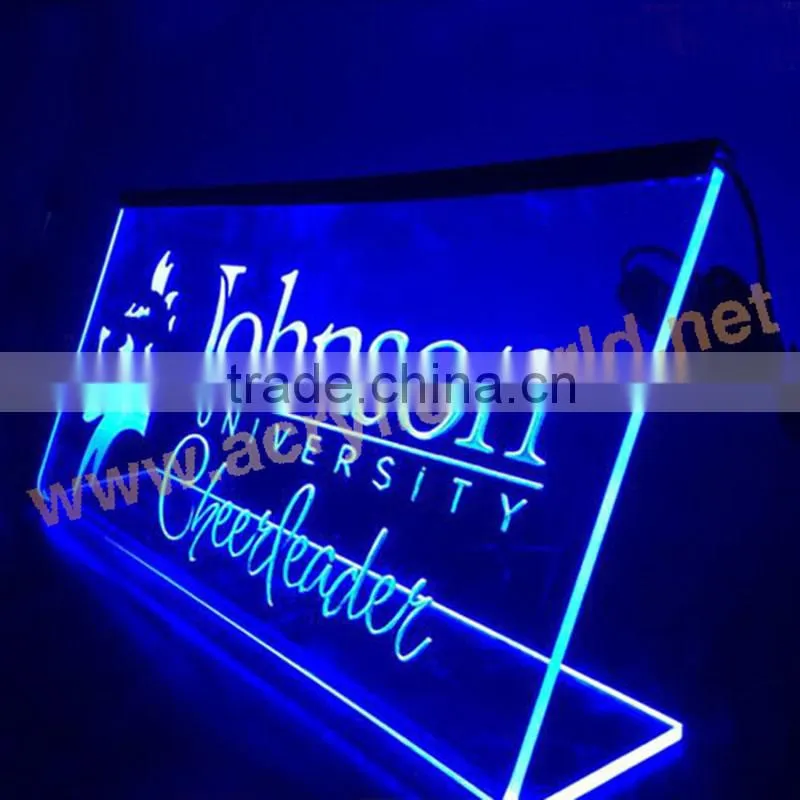 Acrylic Sign Frontlit Led Light Letter Painting Sign