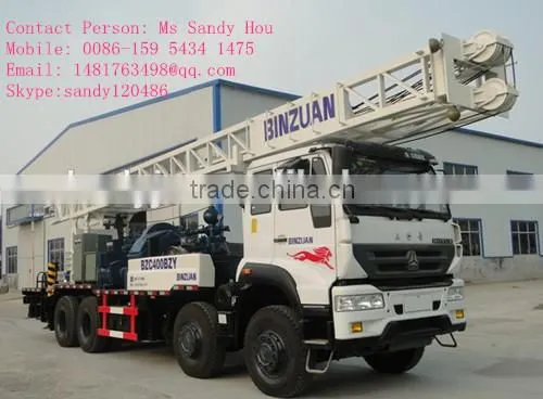 400 meters rotary Water well drilling rig