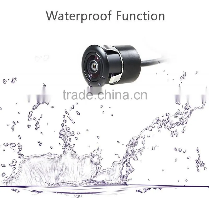 Waterproof color cmos hidden car cameras