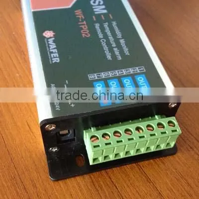 GSM temperature and humidity alarm and controller device Email Log report