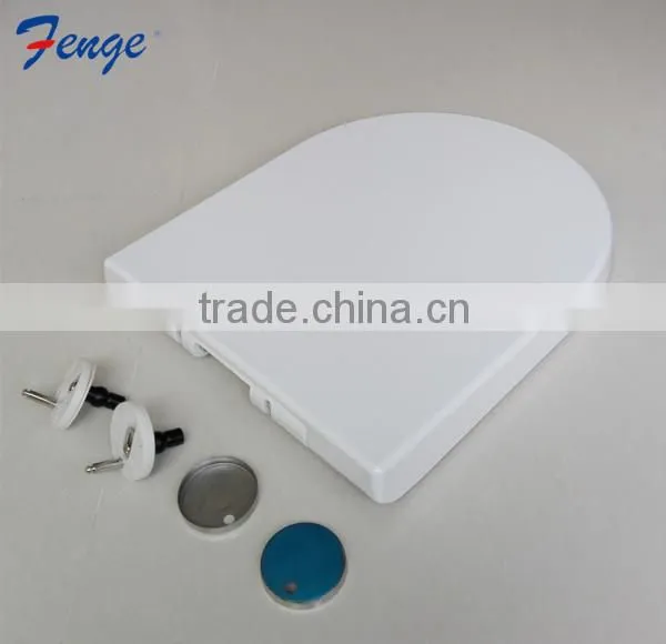 Urea Soft close toilet seat hinges for plastic water closet for elegant toilets