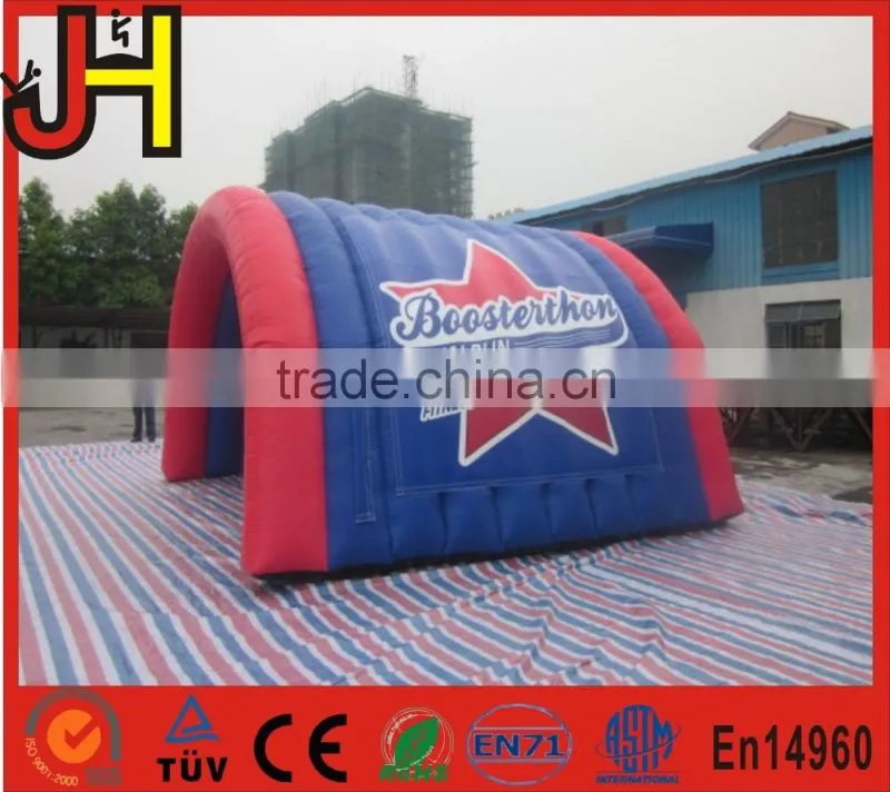 Wholesale inflatable sports tunnel with customized logo printing
