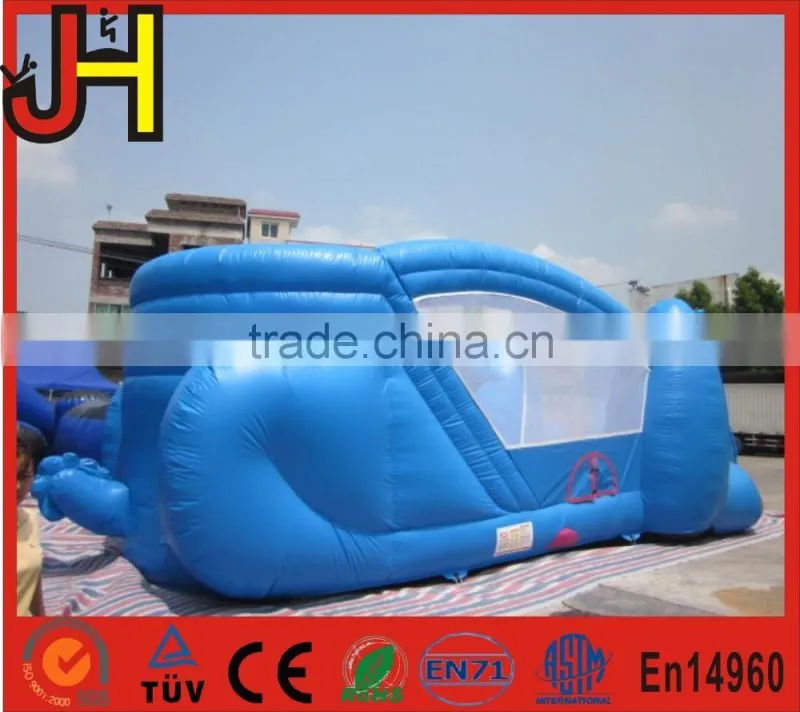 Hot sale inflatable rhino combo, inflatable bouncer slide, inflatable bounce castle