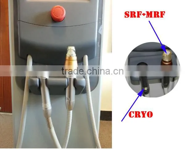 Professional thermal SRF superficial fractional rf machine