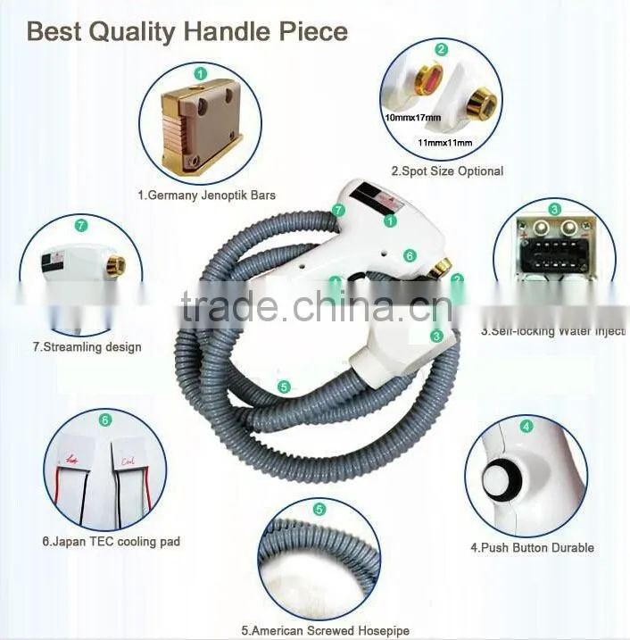 2015 New Arrival 808nm Diode Laser hair removal equipment DL-A1