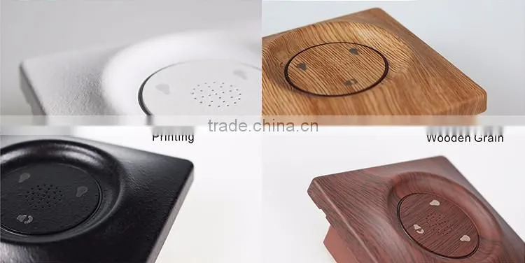Black, White, Light Wood, Dark Wood electrical switch/touch switch/voice control switch