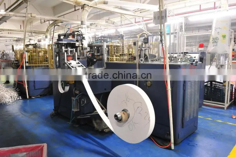 Full automatic paper tea cup making machine for making disposable cup