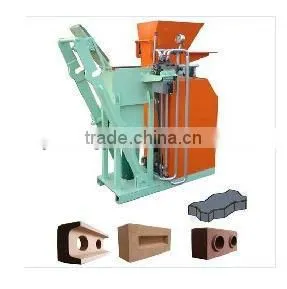 Shengya Brand hydraulic clay interlocking brick machine SY1-25 for build house make fly ash solid block in Africa best selling