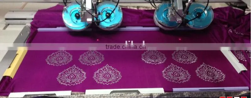 New automatic hot fix rhinestone fixing machine for DIY cap