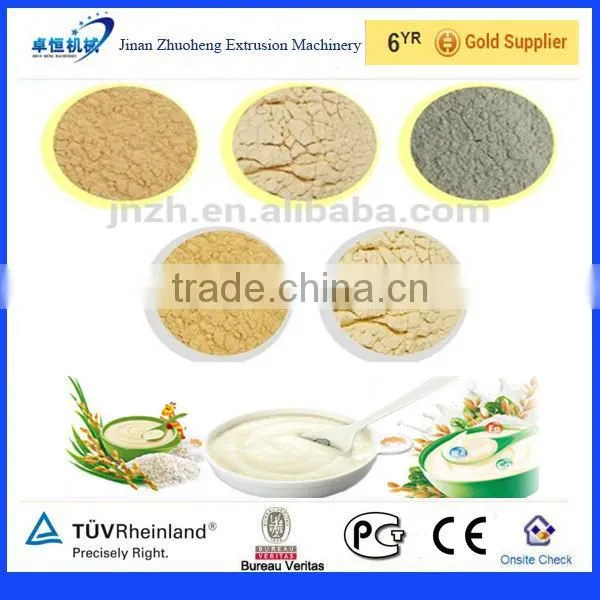 Extruded Rice Baby Powder Nutritional Flour Processing Line
