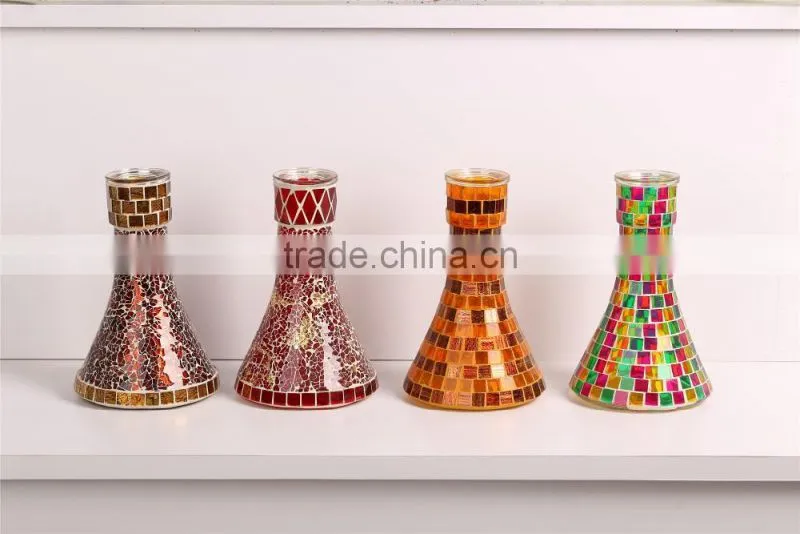 Customer ordered glass hookah mosaic