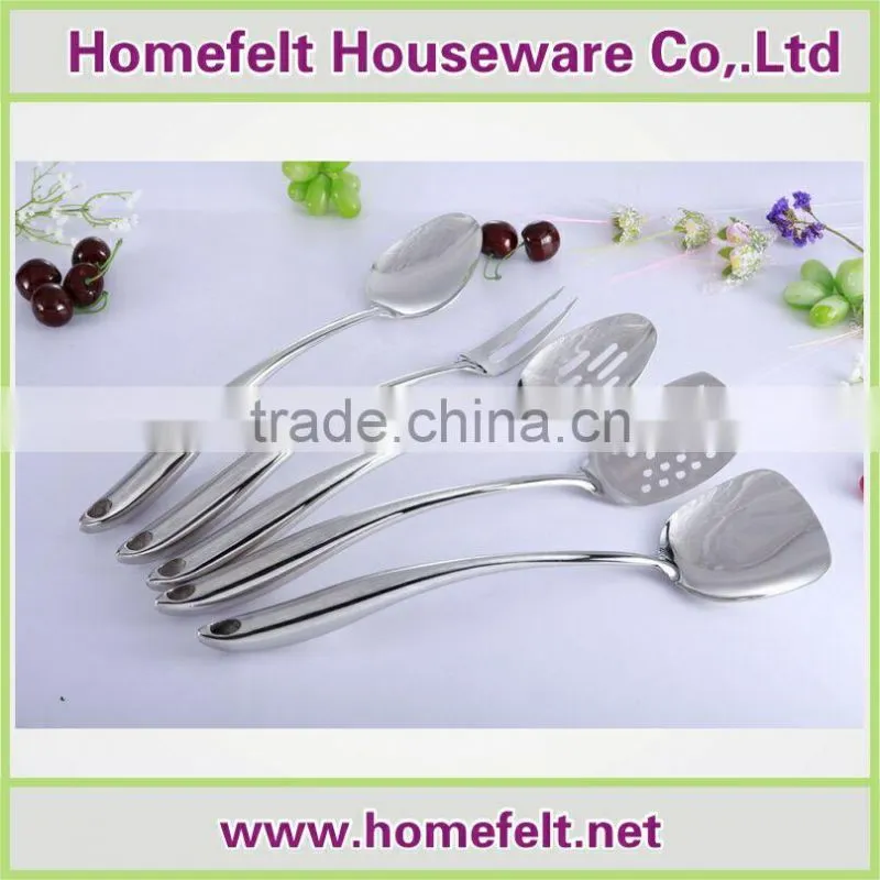 5pcs high quality Stainless steel kitchenwares kitchen utensils