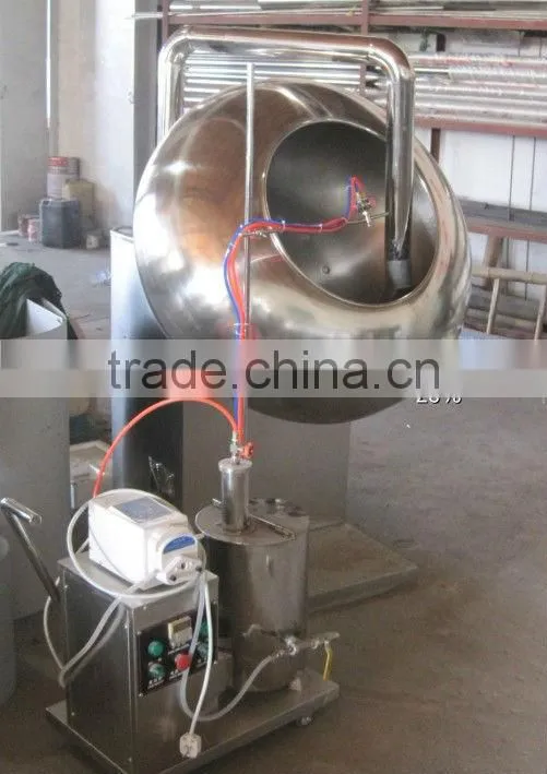 2012 best seller fully stainless steel wide output nuts coating machine