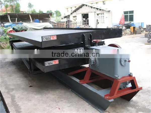 Metal ore gravity concentrating table machine