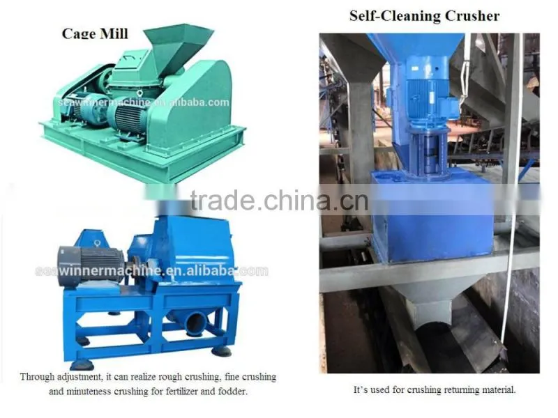 Chemical compound fertilizer production line