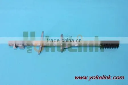 Long shank steel pin for wood crossarm J203z 204Z J206Z J207Z J211Z