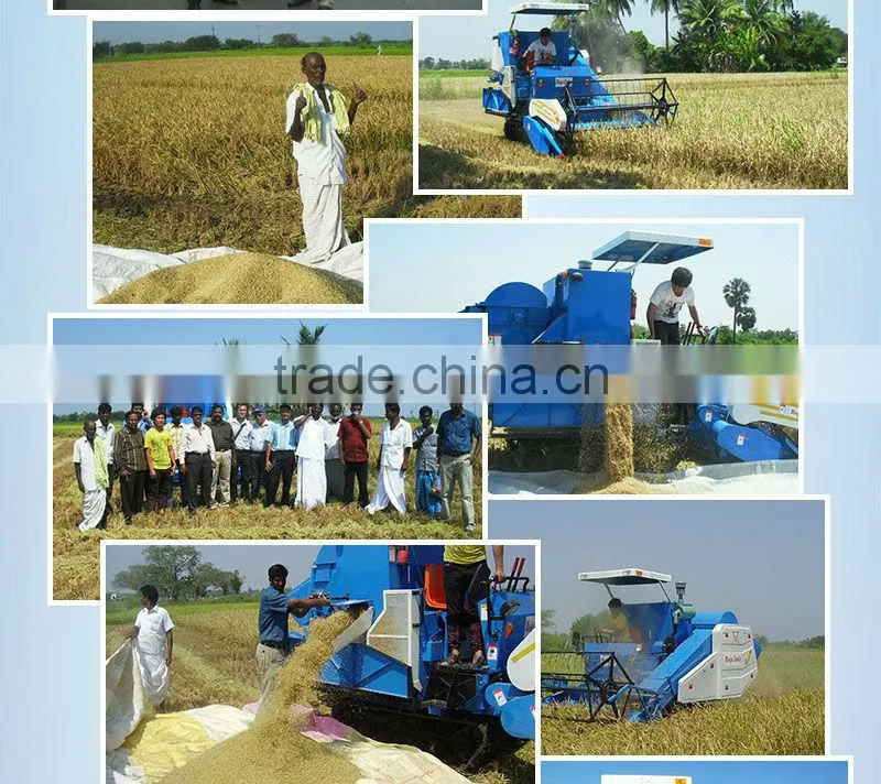 Liulin 4LZ-1.8 mini rice combine harvester