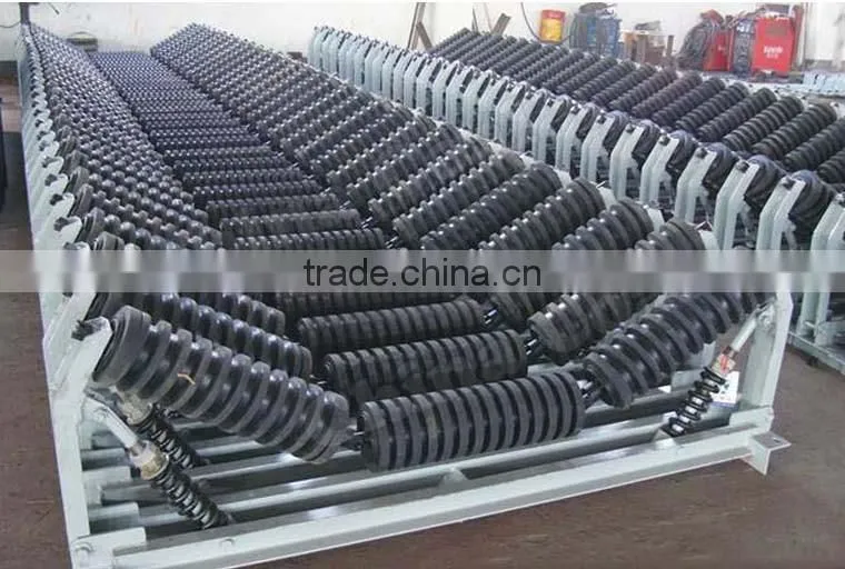 belt conveyor carrying head pully guide pully