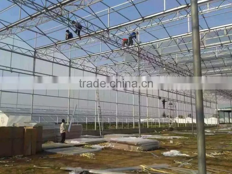 Even outside the building shading cultivation greenhouse automation