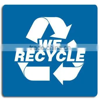 fluted plastic sign
