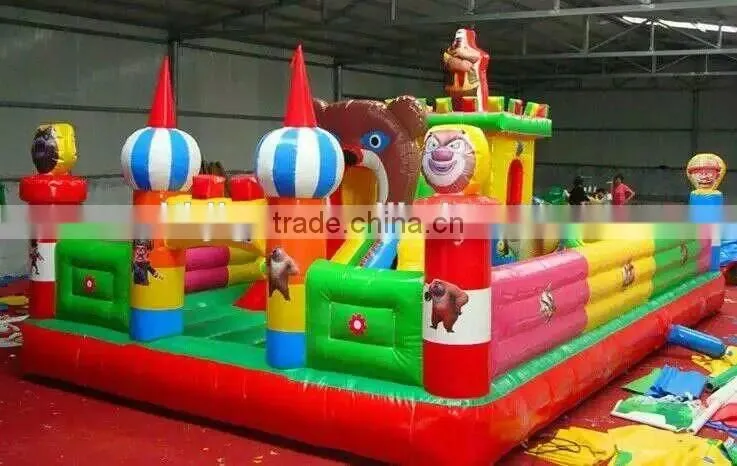 PVC inflatable bouncer material