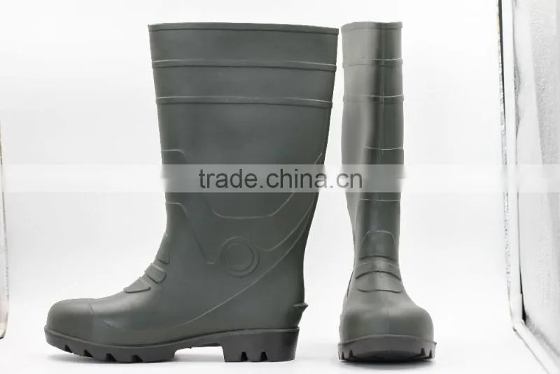 Winter snow boots pvc safety shoes