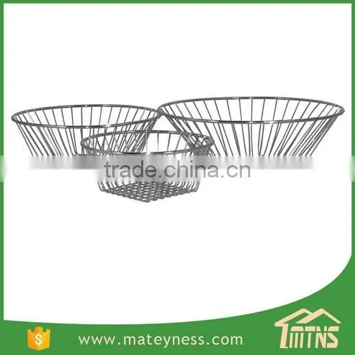 Fruit Vegetable Kitchen Storage 3-Tier Wire Hanging Basket