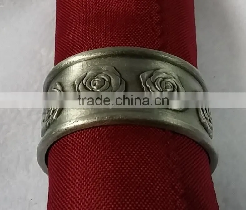 bulk gold napkin ring , plate napkin rings