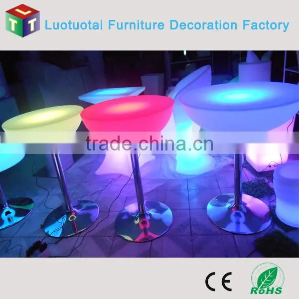waterproof/sunproof/breakproof/ LED round chair with lighting