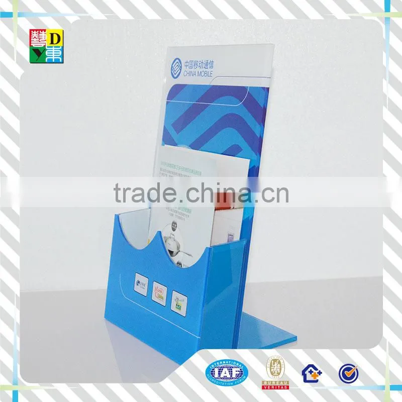 new arrival custom design acrylic file tray plexi high quality hot sale acrylic file tray holder wholesale price from China