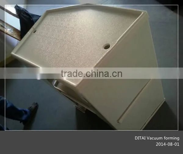Customized thermoforming plastic promotional display unit