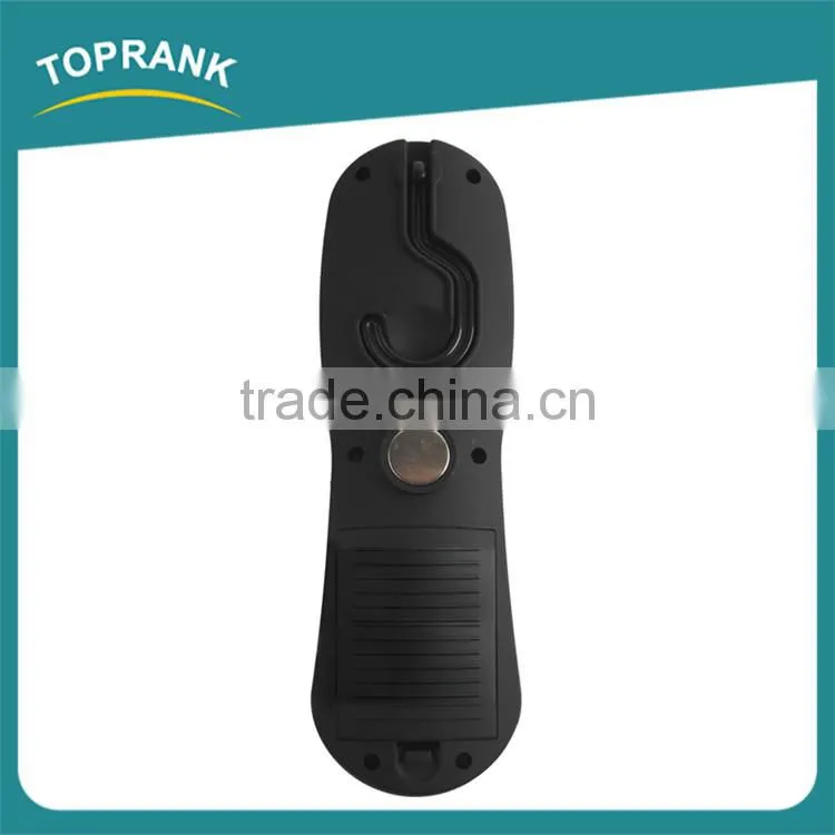 High quality portable hanging magnetic led work light with hook and magnet
