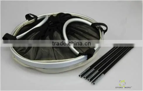 Portable Round Wholesale Laundry Baskets,Two Iron Handles
