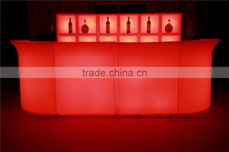 Color Change Nightclub LED Sofa/ LED Bar Table/ LED Furniture