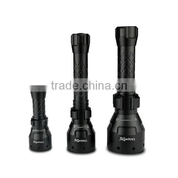 Uniquefire 850nm ir torch light uf 1406 with 50mm zoom lens
