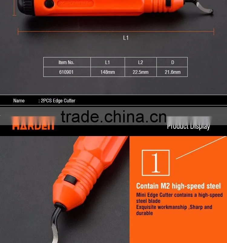 Plastic and Stainless steel 2PCS Edge Cutter