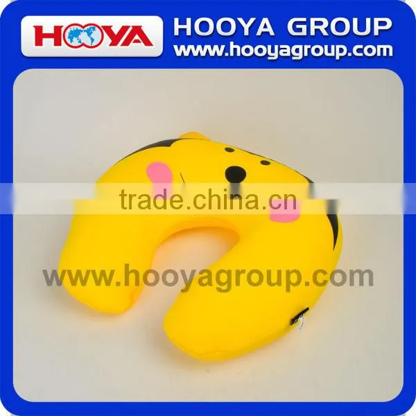 2015 China supplier cute spandex animal u shape neck pillow
