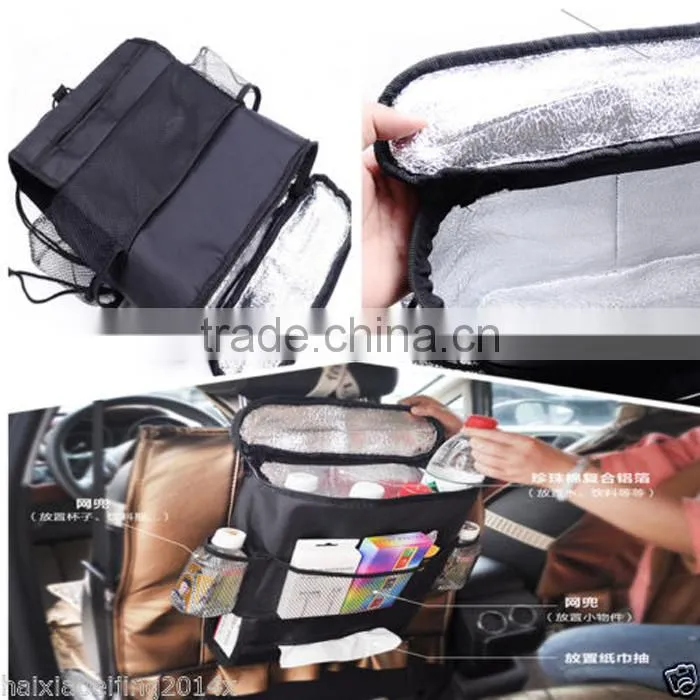 Hot Black Pocket Storage Bag Car Auto Vehicle Seat Back Hanger Holder Organizer