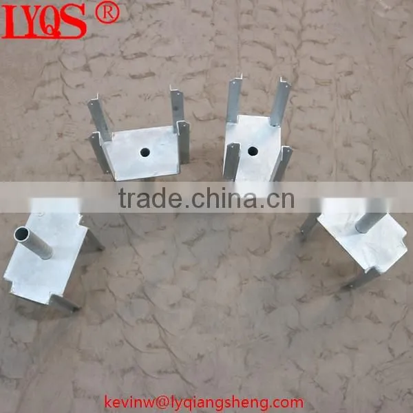 Steel scaffolding prop accessories forkhead support for H20 beam
